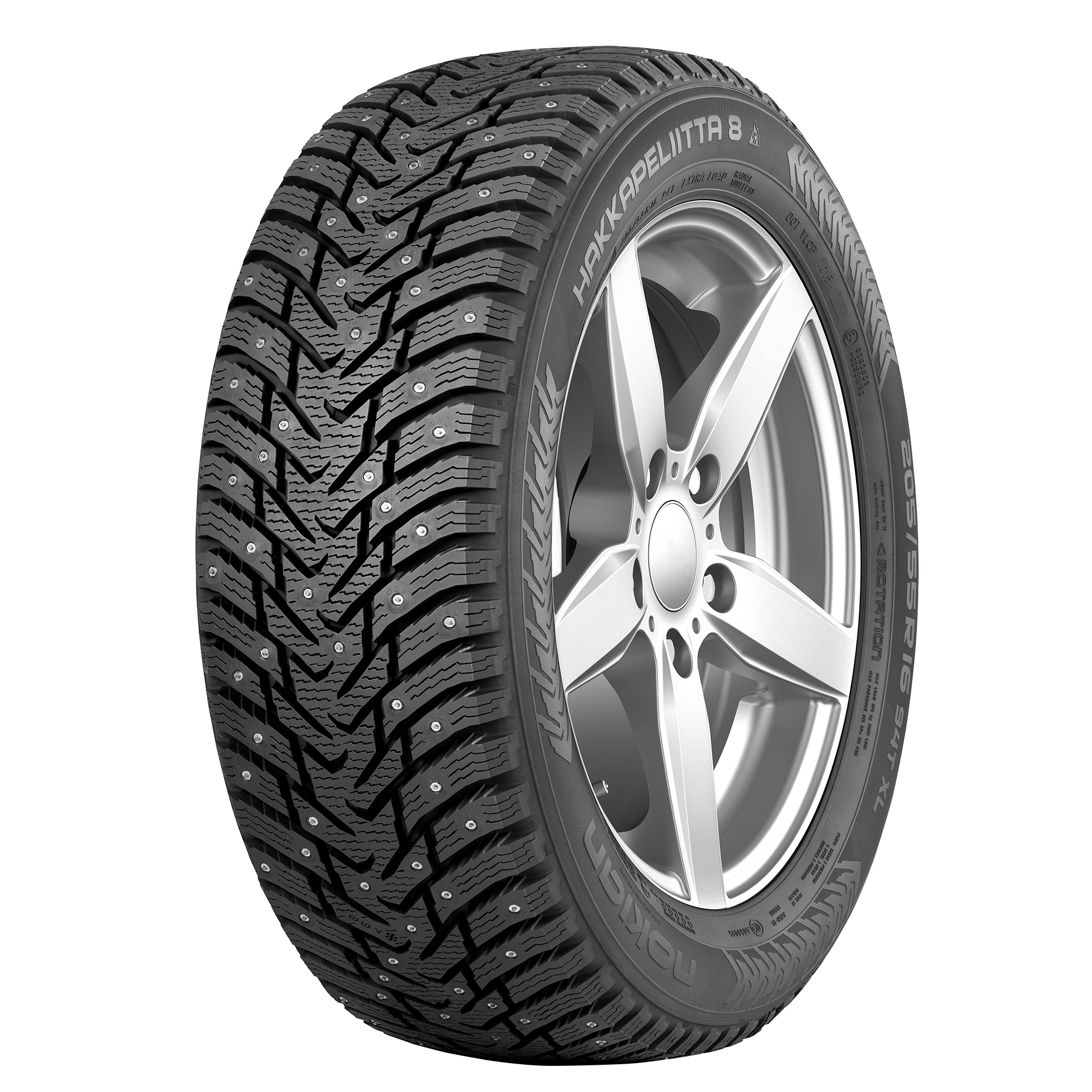 Nokian 225/45R17 94T/ HKPL 8 XL STUDDED NC